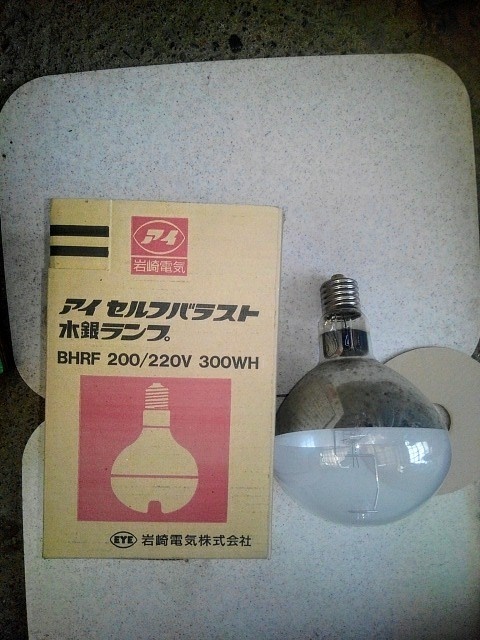 品質のいい 2【長030720-3(2)】アイセルバラスト水銀灯ランプ 形状