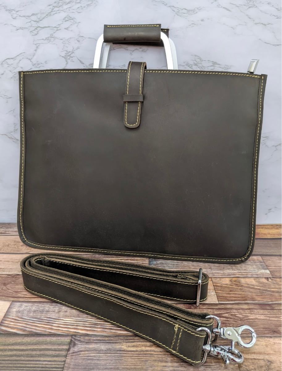 新品未使用】 牛革 ビジネスバッグ メンズバッグ 高品質 | contifarma.pe
