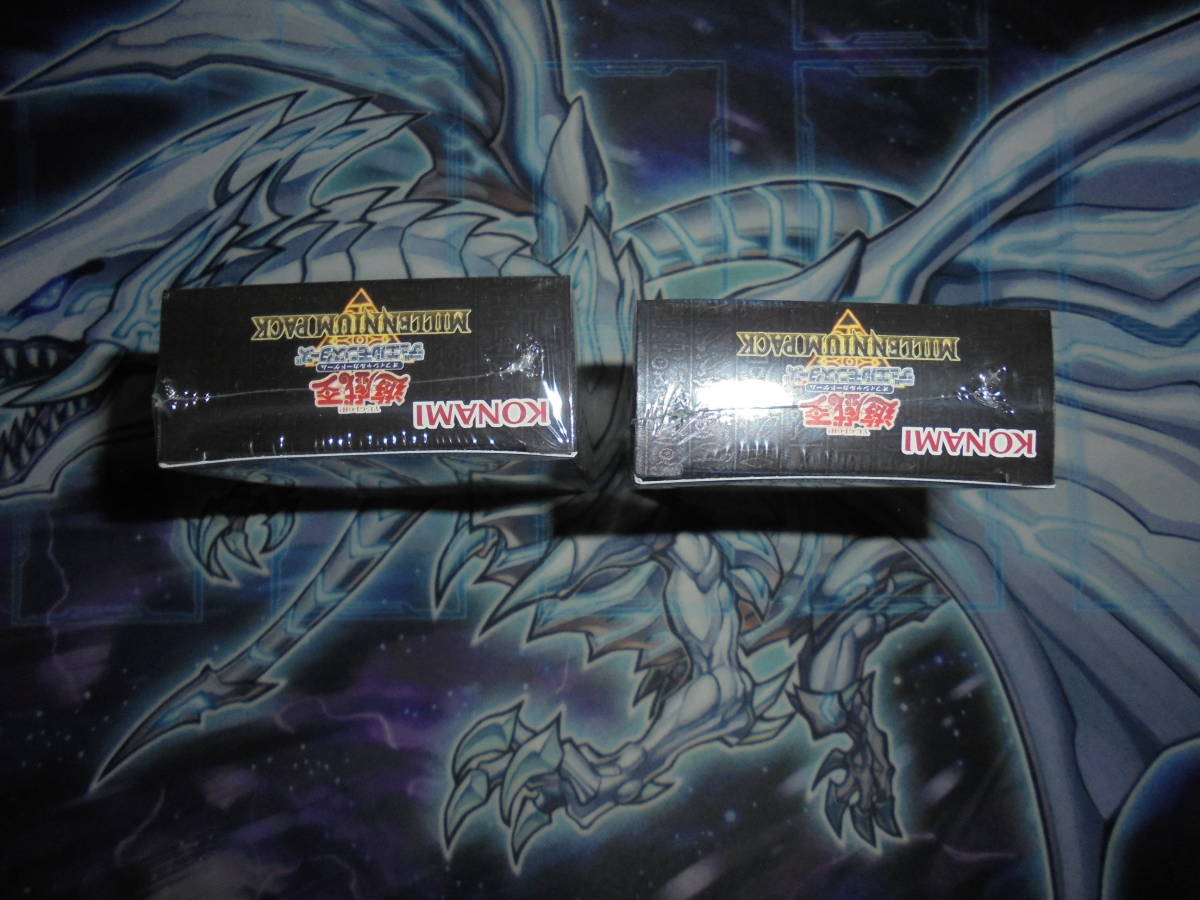 遊戯王 MILLENNIUM PACK ミレニアムパック 新品 未開封品 2BOX 遊戯王 MILLENNIUM PACK ミレニアムパック 新品 未開封品 2BOX