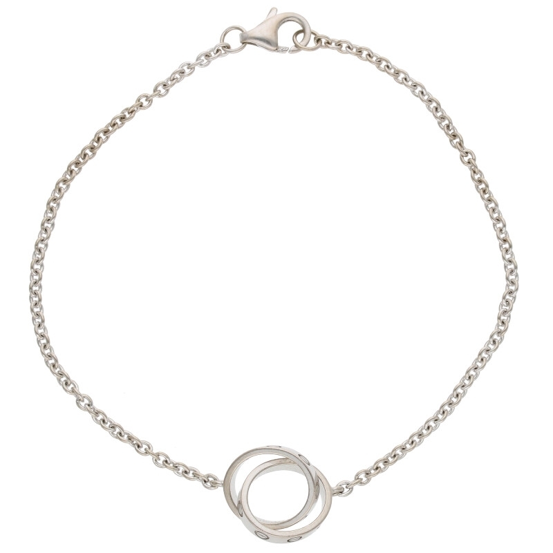 カルティエ Cartier ベビーラブ K18WGブレスレット 中古 GZ11