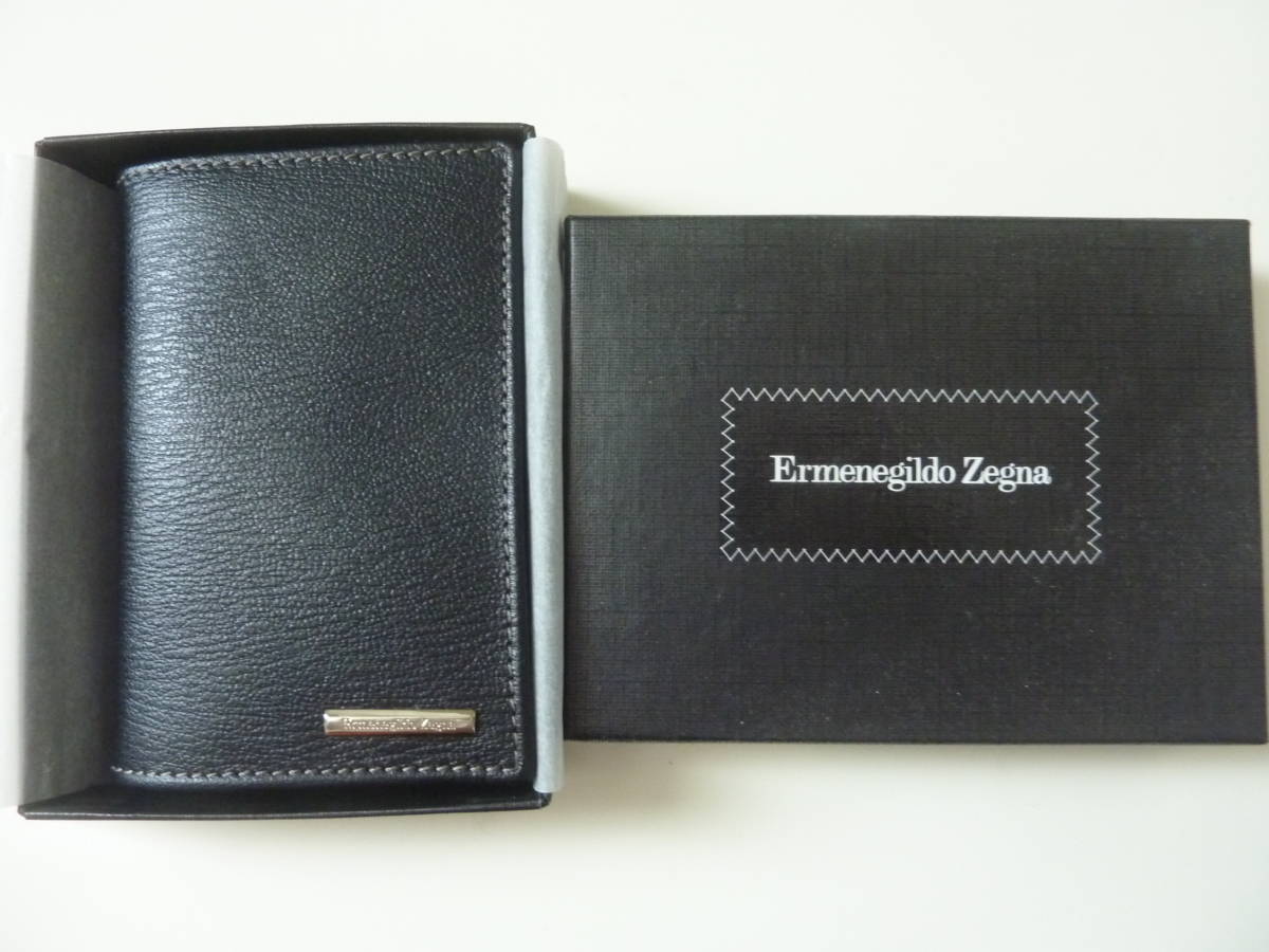 未使用　Ermenegildo Zegna エルメネジルド　ゼニア　カードケース