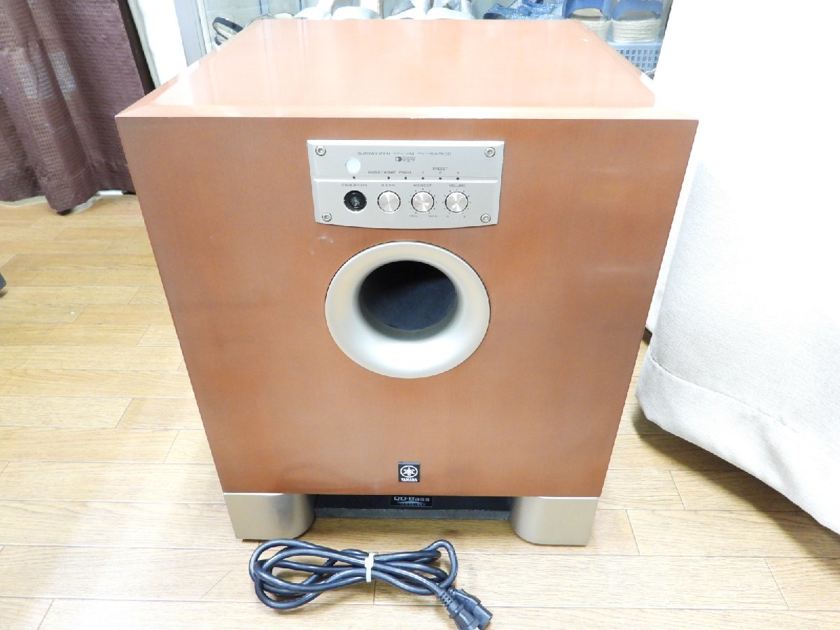 最前線の サブウーファー(リモコン・取説付 YST-SW500 YAMAHA ヤマハ