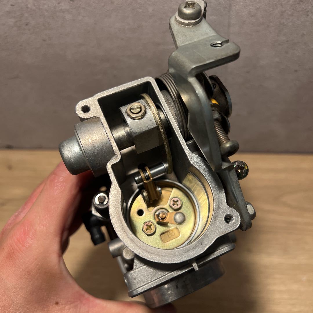 SR400 / 500 ケイヒン CRキャブ 38 美品 ファンネル ファンネル