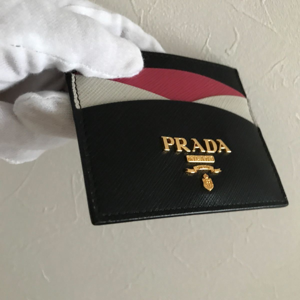 極美品 PRADA プラダ マルチカラー カードケース カードホルダー 極美品 PRADA プラダ マルチカラー カードケース カードホルダー