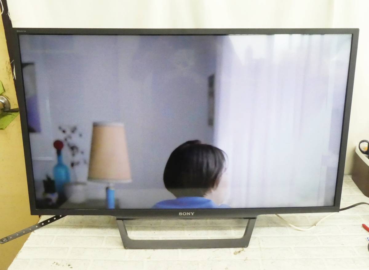 O078【手渡しOK】SONY ソニー 2017年製 32型 液晶テレビ ブラビア 外付けHDD録画対応 KJ-32W730E 