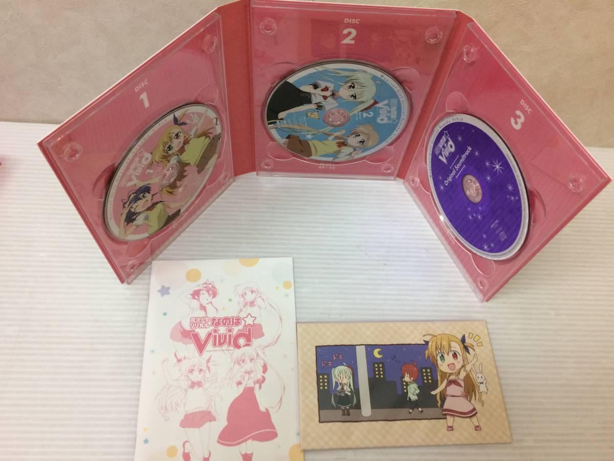 ◆[Blu-ray] 魔法少女リリカルなのはViVid ブルーレイBOX SIDE:ViVio 完全生産限定版 中古品 syadv046862_画像3