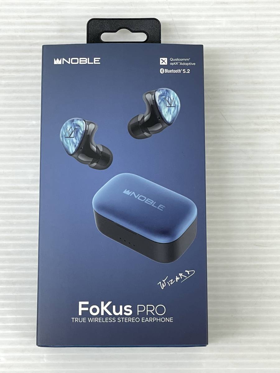 ◇Noble Audio FoKus PRO 完全ワイヤレスイヤホン 品 sykdn046037-