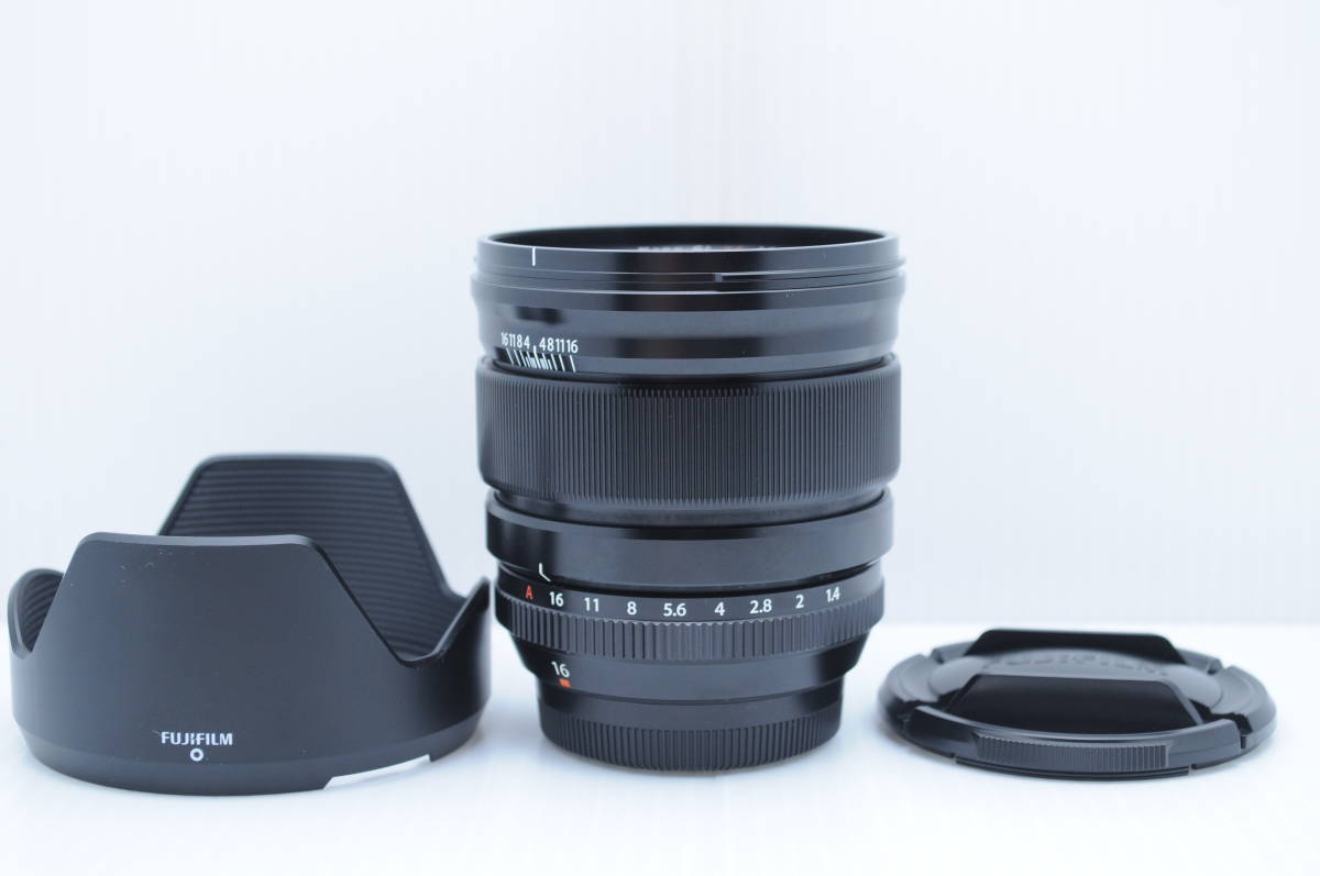 極上品 FUJIFILM フジフイルム 単焦点超広角レンズ XF16mmF1.4 R WR 高品質新品