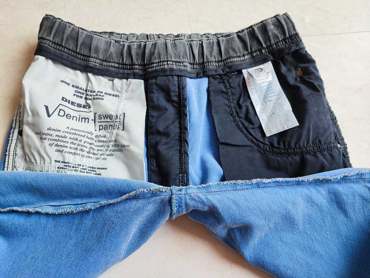 極美品 W28 DIESEL デニム ショートパンツ ハーフパンツ JOGG