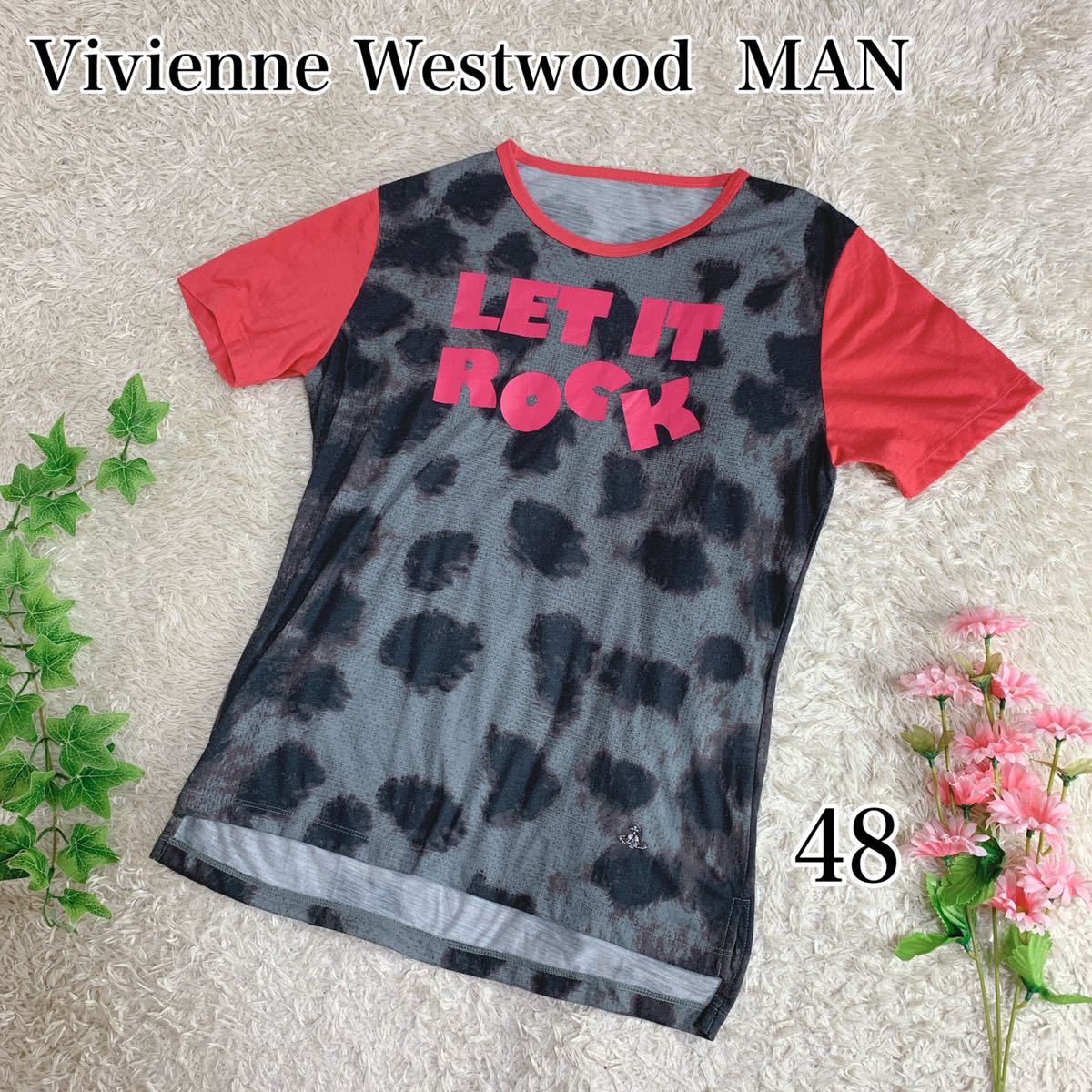 希少！Vivienne Westwood LET IT ROCK オーヴ刺繍 トップス tシャツ