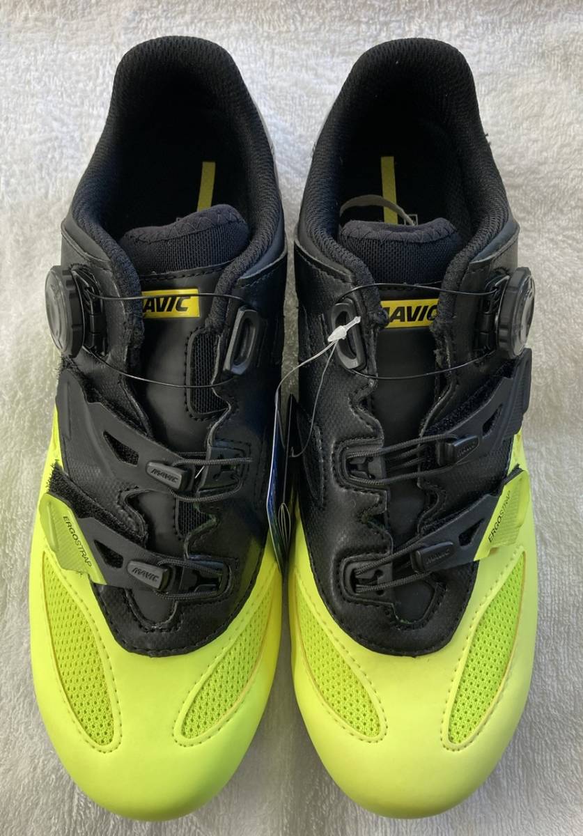 MAVIC マビック COSMIC Elite コスミック エリート シューズ ロードバイク 自転車 新品未使用 25.5 ブラック/イエロー (C)