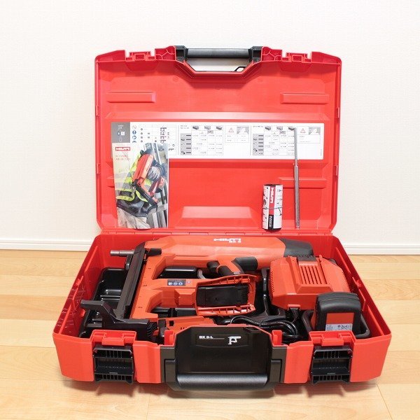未使用品】HILTY ヒルティ 充電式鋲打機 BX 3-L・高速充電器