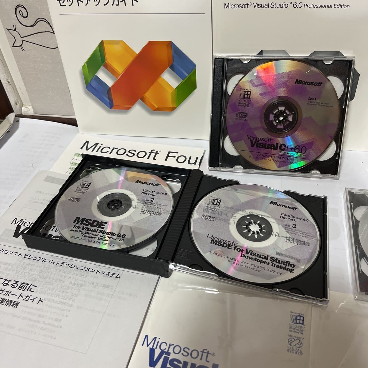 Microsoft Visual C++6.0 Professional デベロップメントシステム ビジュアルC++ Windows98 Windows2000_画像2