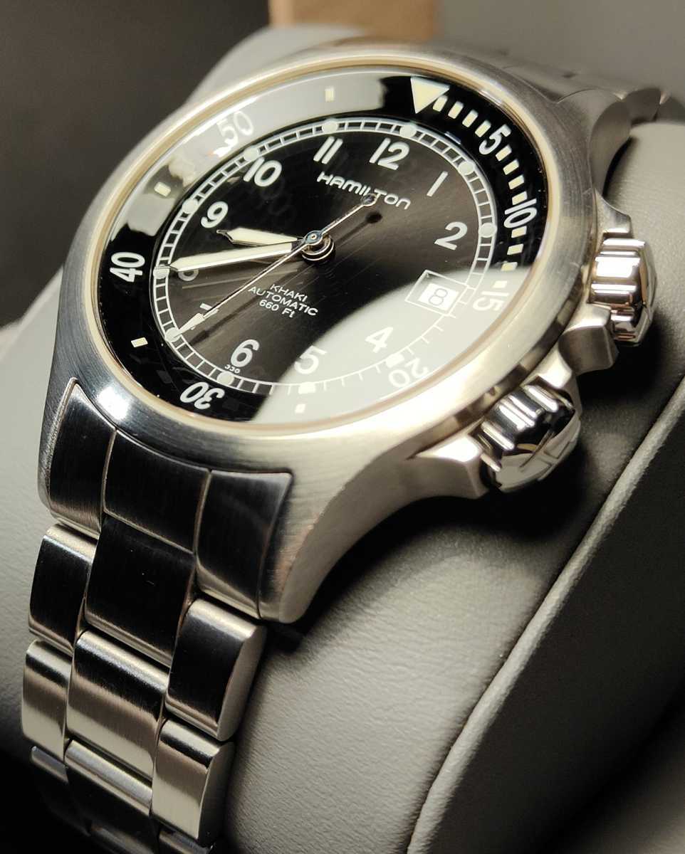 送料無料 完売品 660Ft AUTO HAMILTON KHAKI NAVY オートマチック