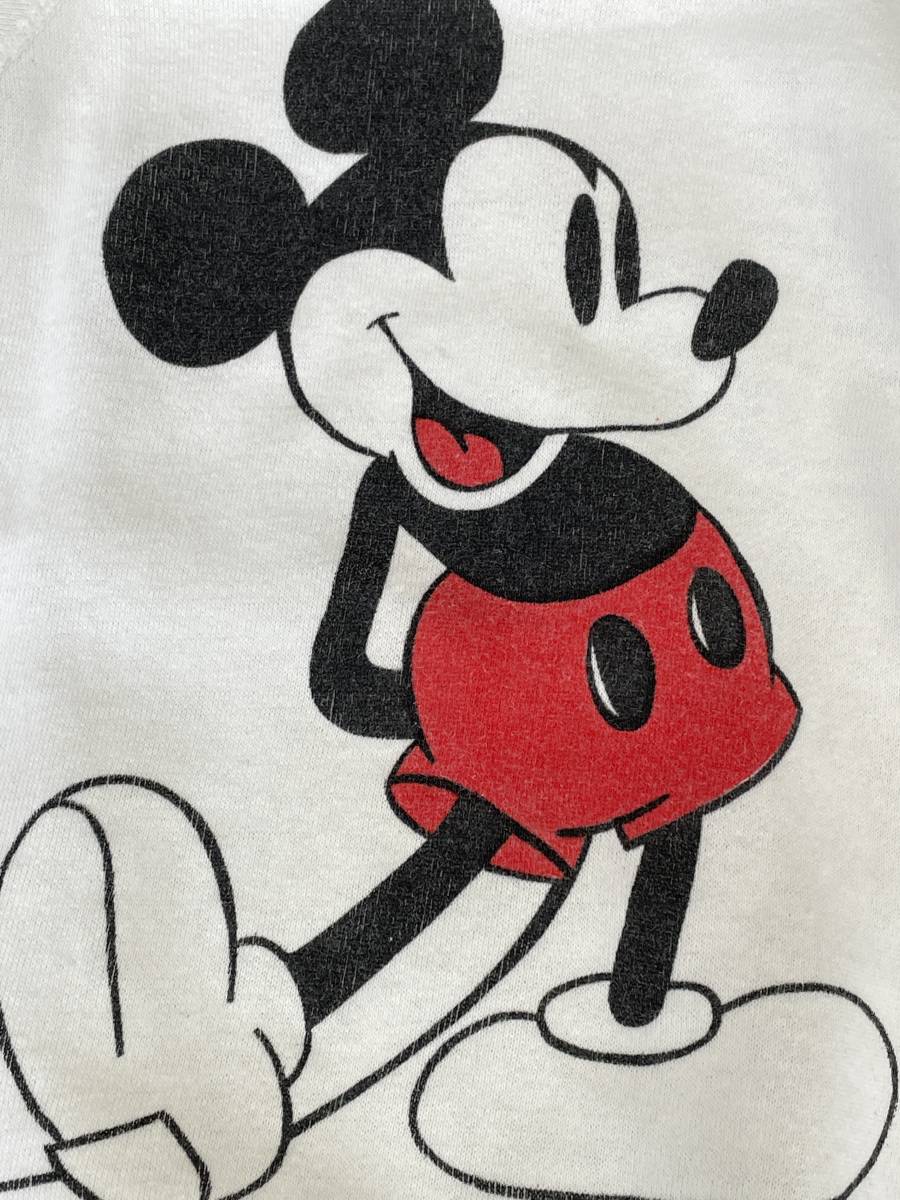 超希少！美品！USA購入！60s 70s 80s Mickey Mouse ミッキーマウス 半スウェットWALT DISNEY ウォルトディズニー 在原みゆ紀(S)T