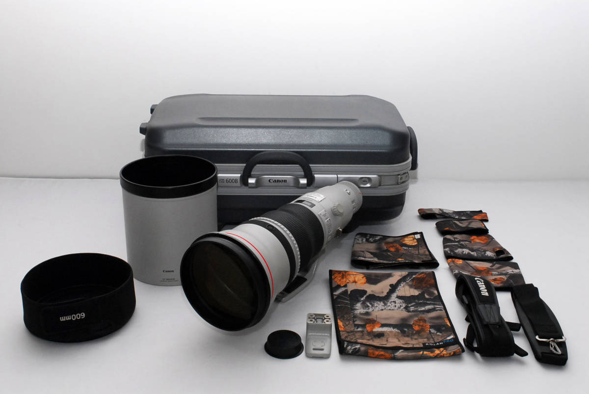 Canon キャノン Ef 600mm F4 L Is Ii Usm 超望遠レンズ 専用カバー ケース付き キヤノン 売買された オークション情報 Yahooの商品情報をアーカイブ公開 オークファン Aucfan Com