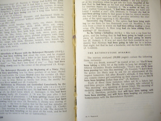 珍本　英文法における時制　The Use of Tenses in English, by A. Korsakov 1969 Lvov Univ. Press 旧ソ連_画像7