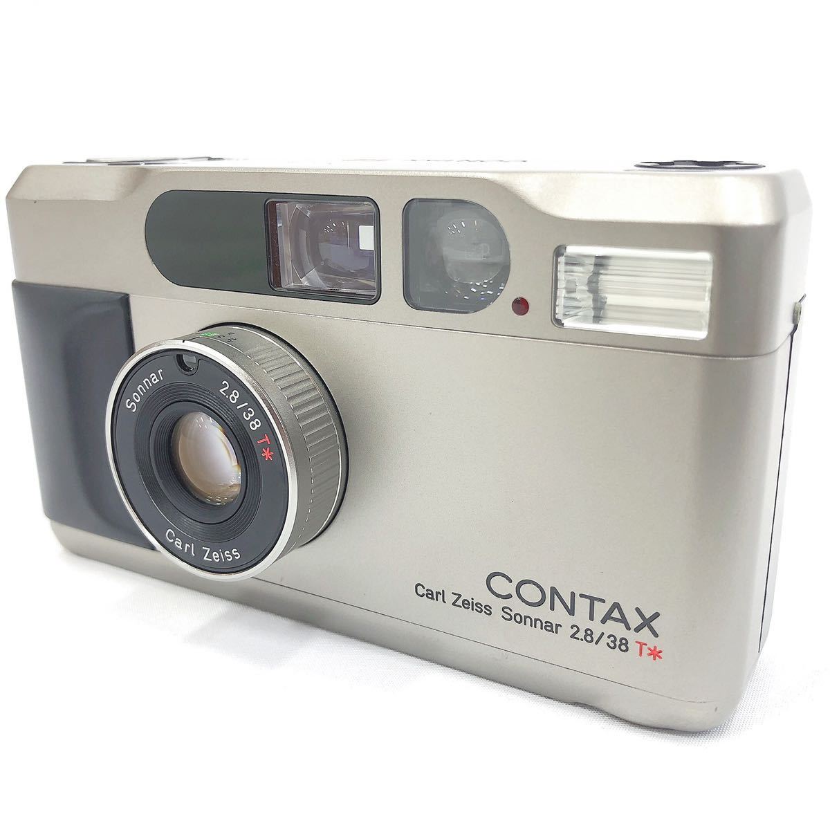 シャッターOK CONTAX コンタックス T2 Carl Zeiss Sonnar 2.8/38 T