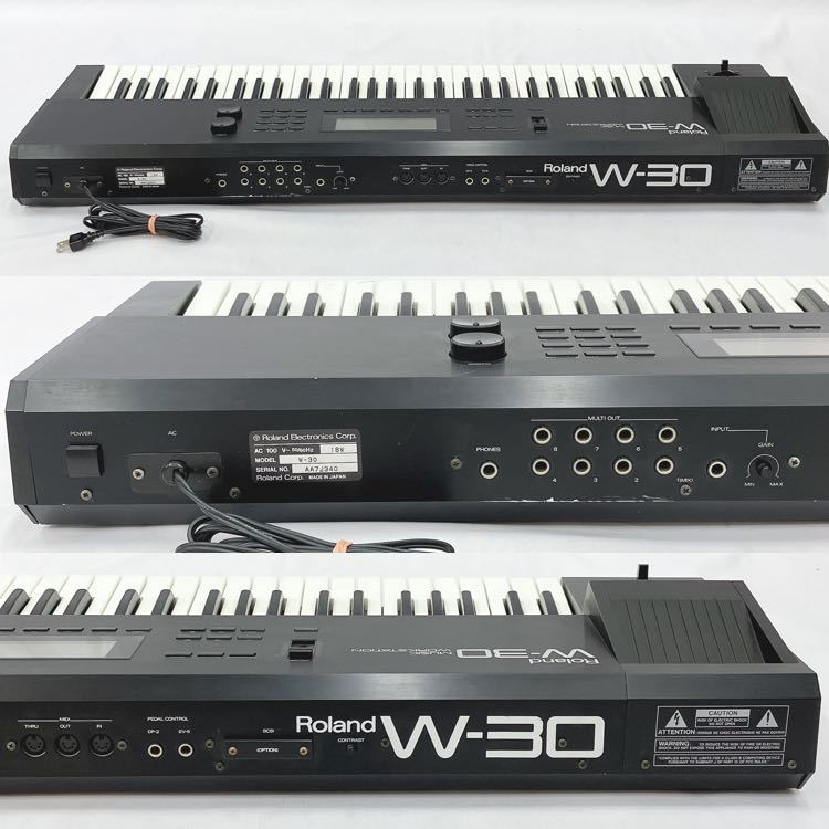 Yahoo!オークション - Roland ローランド W-30 MUSIC Yahoo!オークション - Roland ローランド W-30 MUSIC