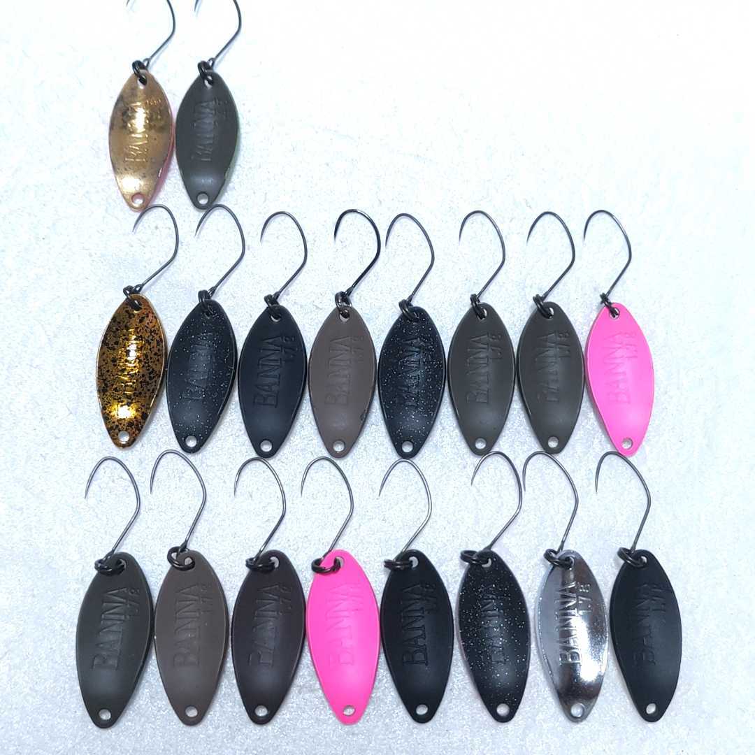 ニュードロワー バンナ 1 4g 1 7g 18枚セット エリア 管釣り ニュードロワー バンナ 1 4g 1 7g 18枚セット エリア 管釣り