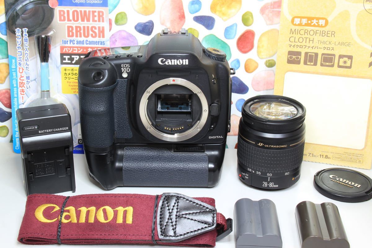 ◇Canon キャノン EOS 10D ☆はじめての一眼レフ ☆迷ったらこのカメラ