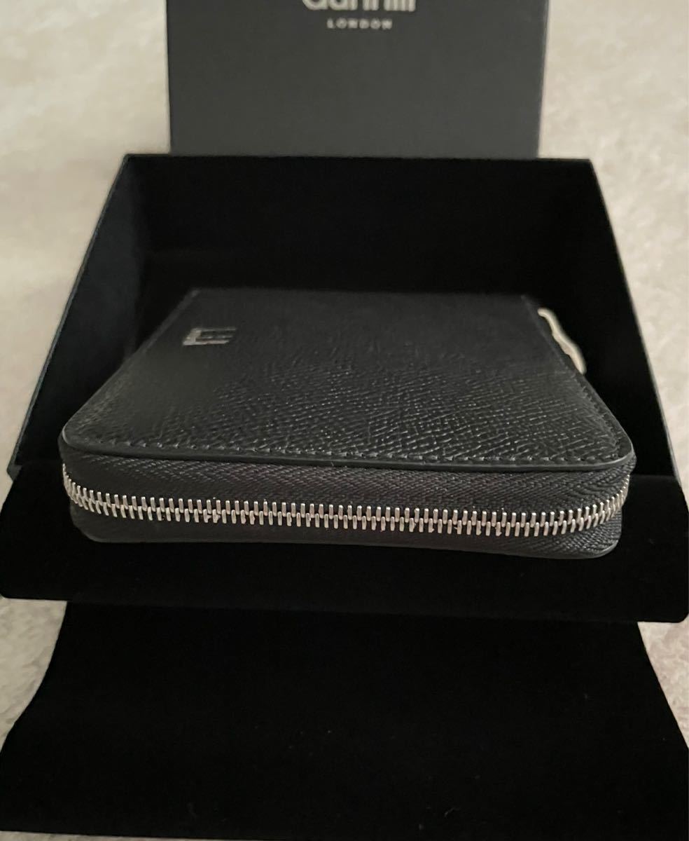 ダンヒル dunhill カドガン 二つ折り ラウンドファスナー 財布