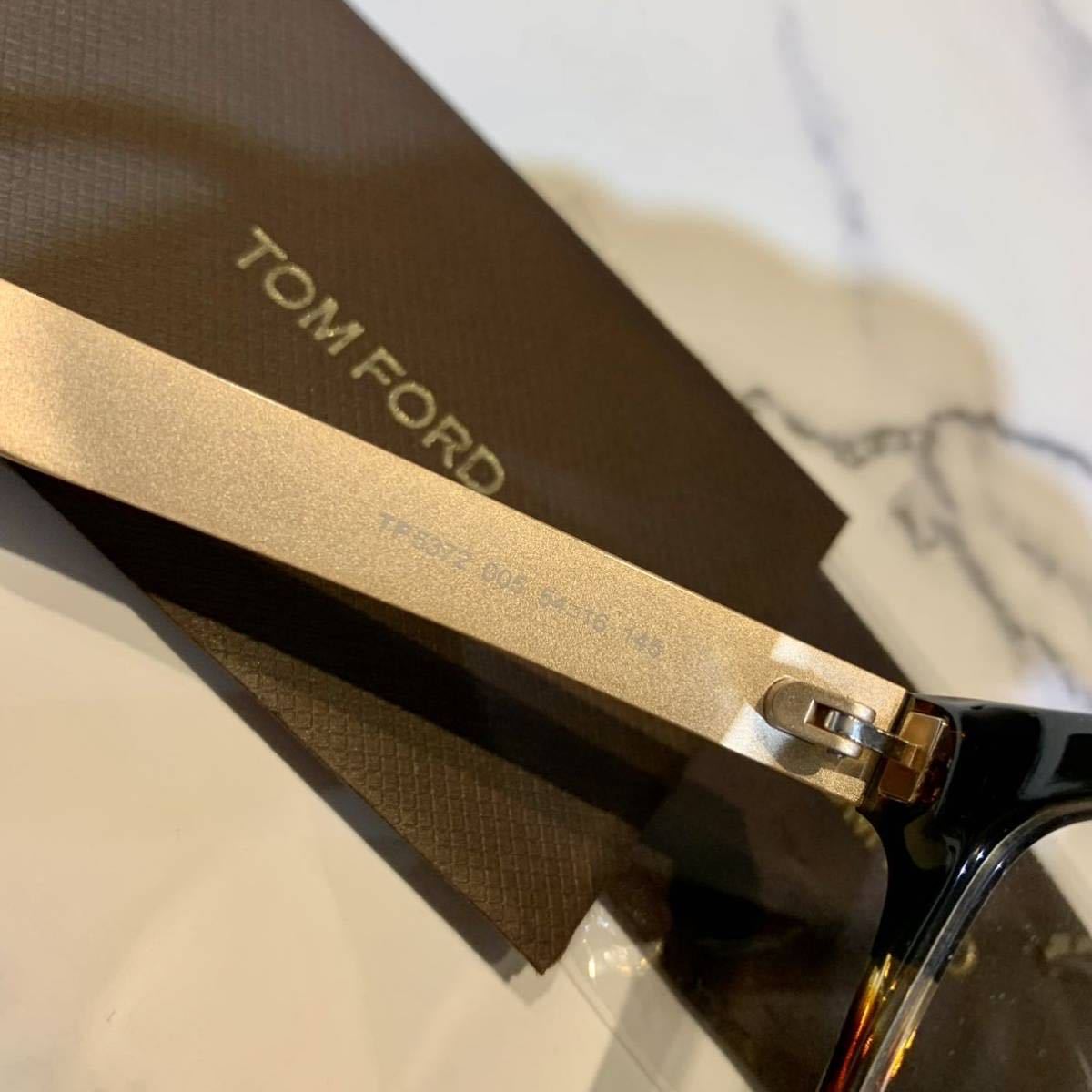 確実正規 新品 トムフォード TF5372 FT5372 005 眼鏡 サングラス tomford メガネ ブルーライトカット safari ロンハーマン _画像3