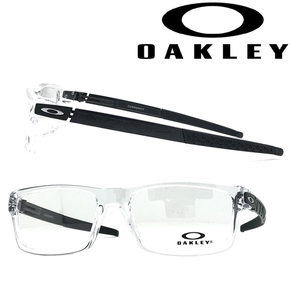 OAKLEY メガネフレーム ブランド オークリー CURRENCY クリアー 眼鏡 0OX-8026-14