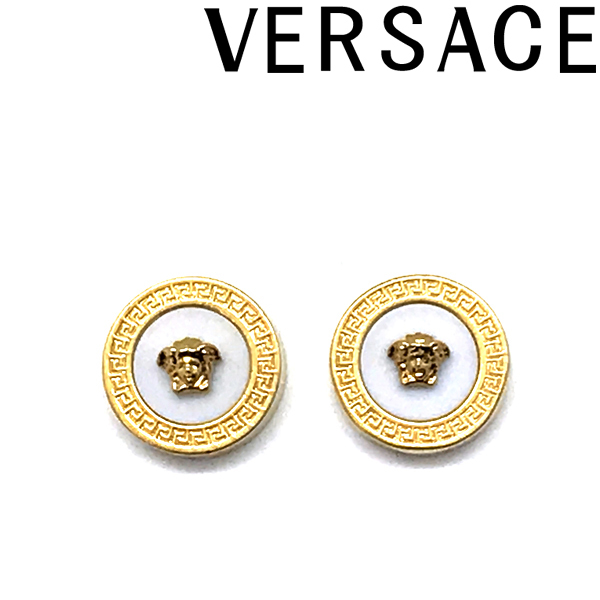 VERSACE ピアス ベルサーチ ヴェルサーチェ メドゥーサ ロゴ ゴールド