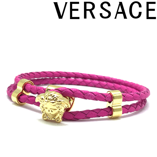 VERSACE ブレスレット ベルサーチ ヴェルサーチェ メドゥーサ ロゴ