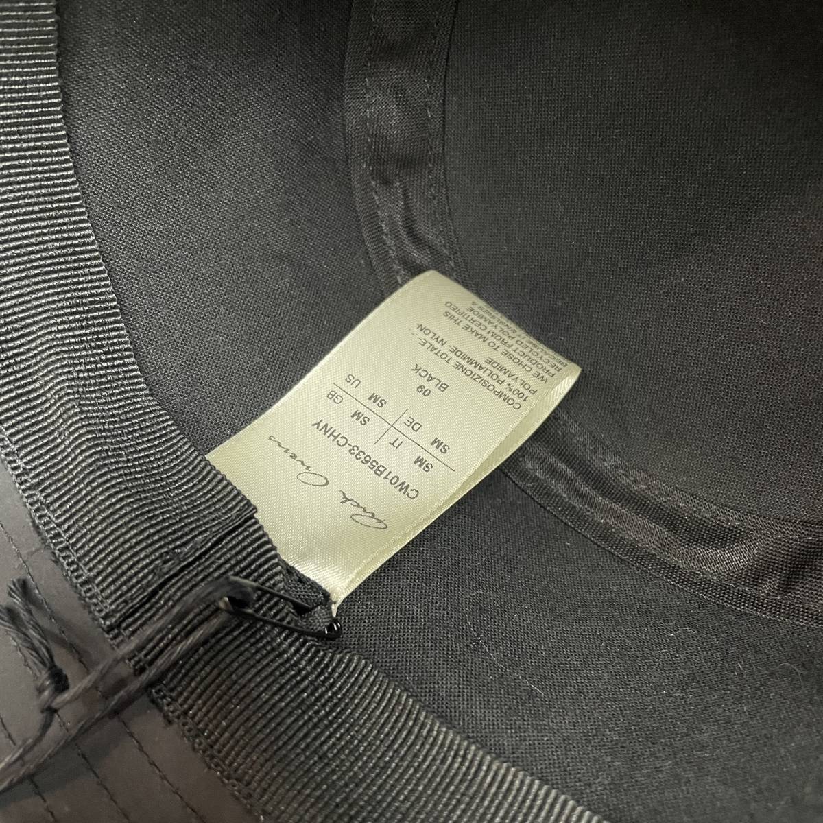 新品 RICK OWENS × 22SS CHAMPION BUCKET HAT リックオウエンス チャンピオン コラボ バケット ハット SM 5