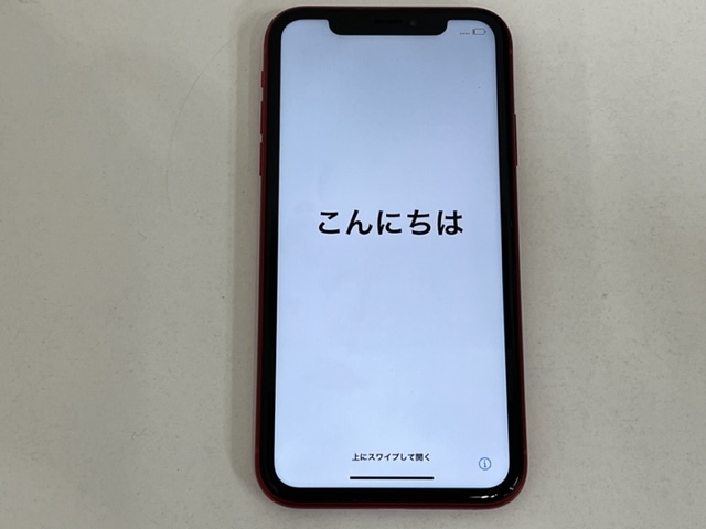 8296】iPhone XR au (PRODUCT)RED 128GB IMEI:357376091079627 8296】iPhone XR au (PRODUCT)RED 128GB IMEI:357376091079627