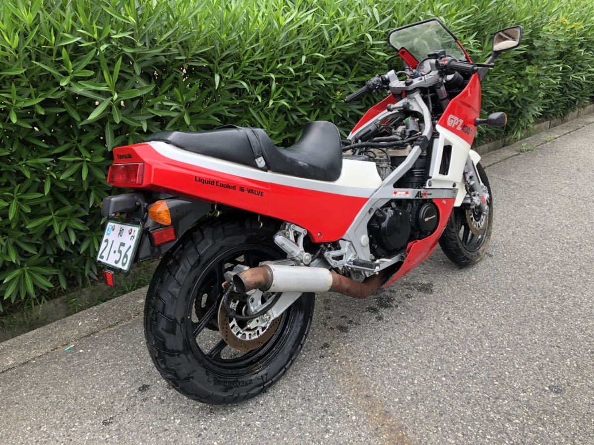 カワサキ GPZ400 Ninja GPZ400R 実走3780キロ 極上!! 数点欠品あり