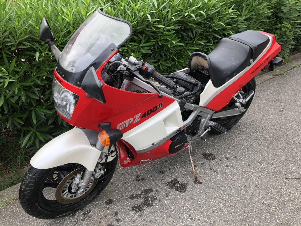 カワサキ GPZ400 Ninja GPZ400R 実走3780キロ 極上!! 数点欠品あり