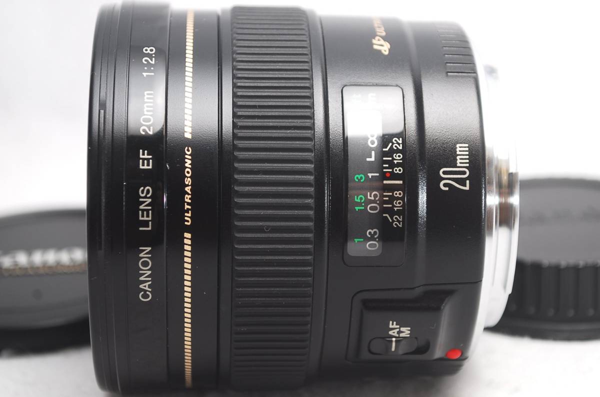 ☆極美品!☆Canonキヤノン EF 20mm F2.8 USM ちょっと難あり 現状渡し