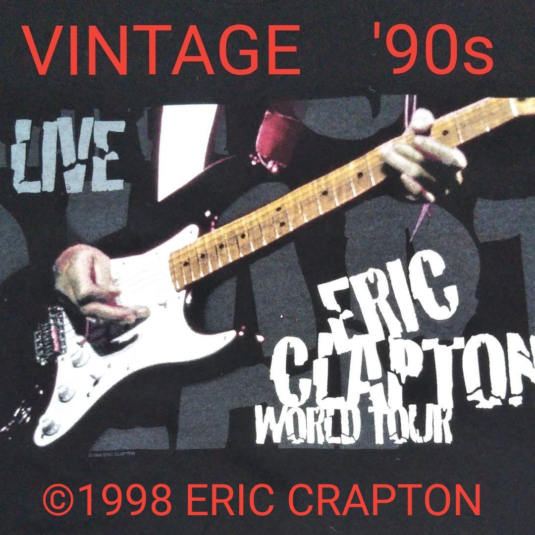 ERIC CRAPTON JAPAN TOUR 1999     エリック・クラプトン  バンドTシャツCopyright有り