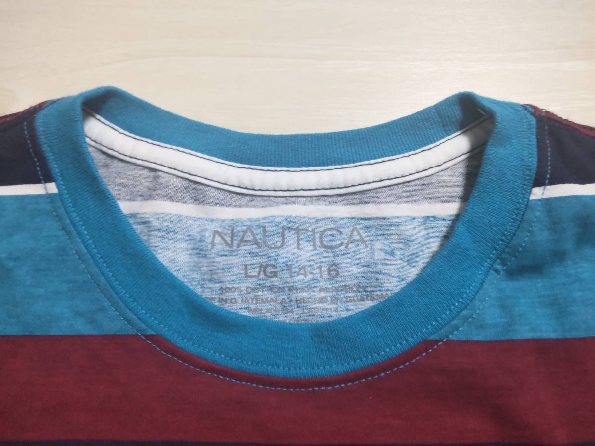 ★新品　ノーティカ　NAUTICA　Tシャツ　★太ボーダー柄　★子供用_画像3