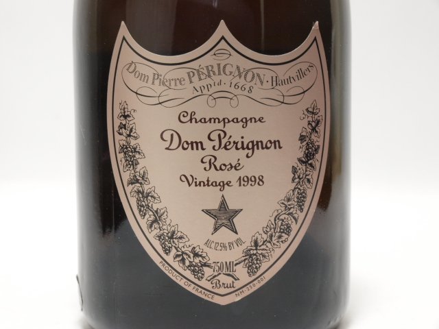 Dom Perignon ドン・ペリニヨン ロゼ 1998年 750ml 並行輸入品 箱/冊子