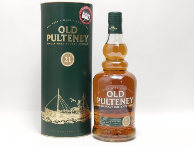 OLD PULTENEY オールドプルトニー 21年 700ml/46% 箱付☆AKA70538
