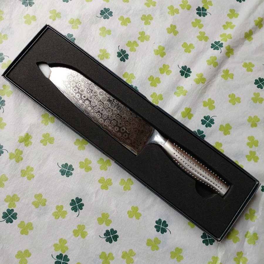 新品】 マイヤー ダマスカス 三徳包丁 MEYER 高級包丁 ナイフ 刃 新品】 マイヤー ダマスカス 三徳包丁 MEYER 高級包丁 ナイフ 刃