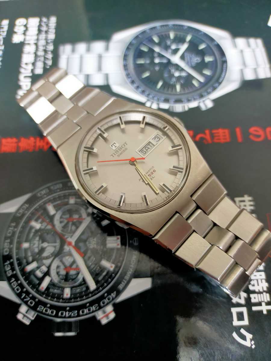 超レアー TISSOT PR526 GL (OMEGA Cal.1022同様) メンズ 自動巻き 希少