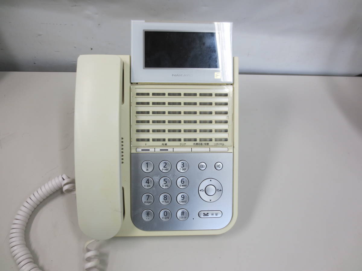 **nakayoiF 36 button telephone machine NYC-36iF-SDW receipt possible 29**