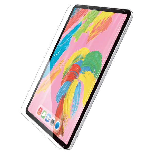 ★新品★ELECOM iPad Pro 11インチ(2018/2020)/Air4 強化ガラスフィルム 高光沢 0.33mm_画像4