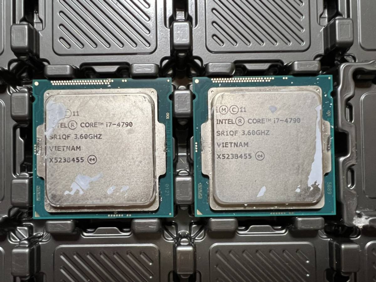 CPU Intel Core i7-4790 2枚セット item details | Yahoo! JAPAN