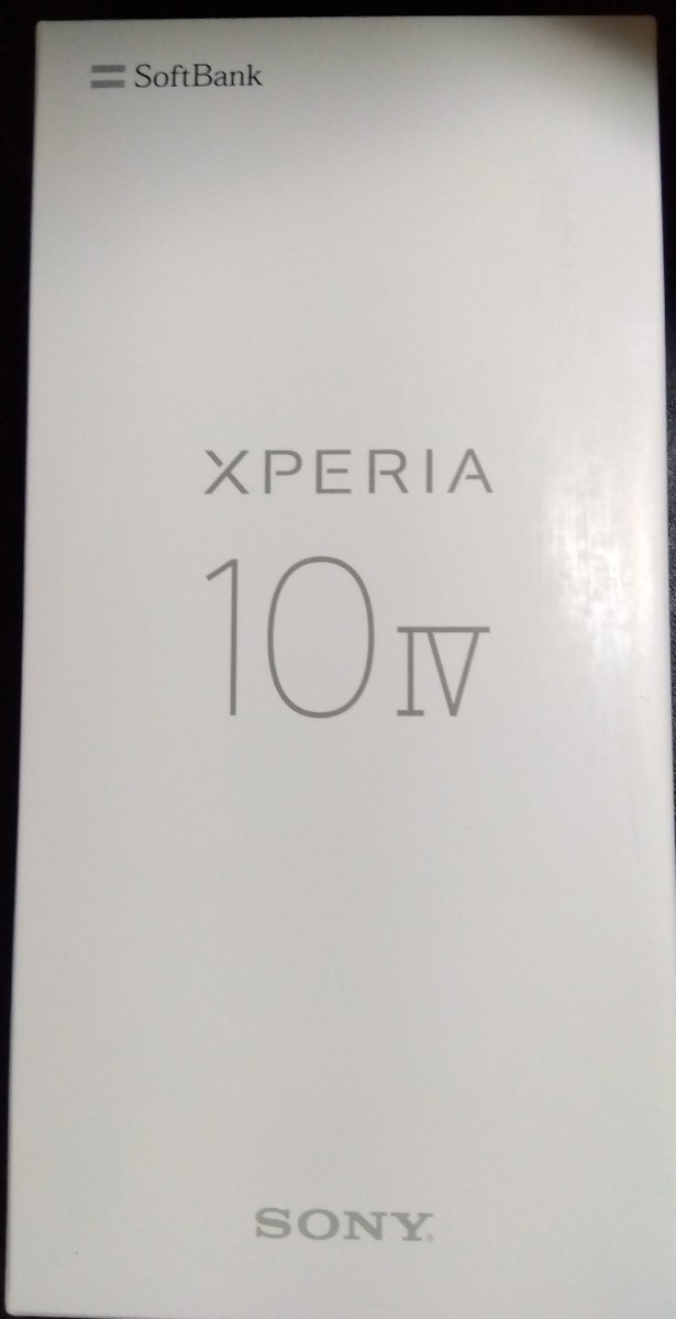スマートフォン/携帯電話 スマートフォン本体 SoftBank SONY Xperia 10 IV ミント　 SIMフリー