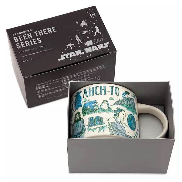  Disney Star Wars Starbucks Ahch-To mug USA Disney theme park 2022 year ceramics new goods 