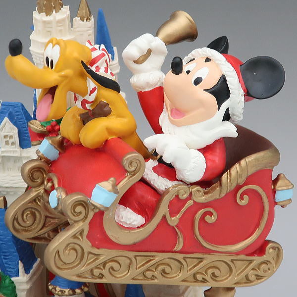  Disney TDL Christmas fantasy 2007 figure Tokyo Disney Land Mickey minnie Pluto Stitch 