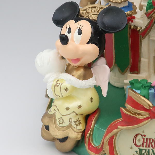  Disney TDL Christmas fantasy 2007 figure Tokyo Disney Land Mickey minnie Pluto Stitch 