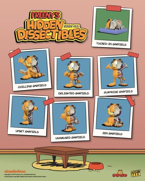 Dissectibles Garfield』ガーフィールド 半骨分 MIGHTY JAXX Dissectibles Garfield』ガーフィールド 半骨分 MIGHTY JAXX