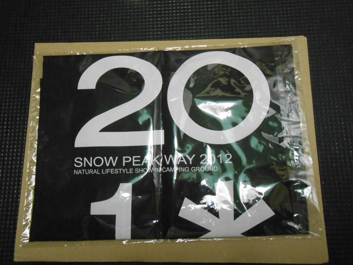 2012 year snow peak WAY flag flag 